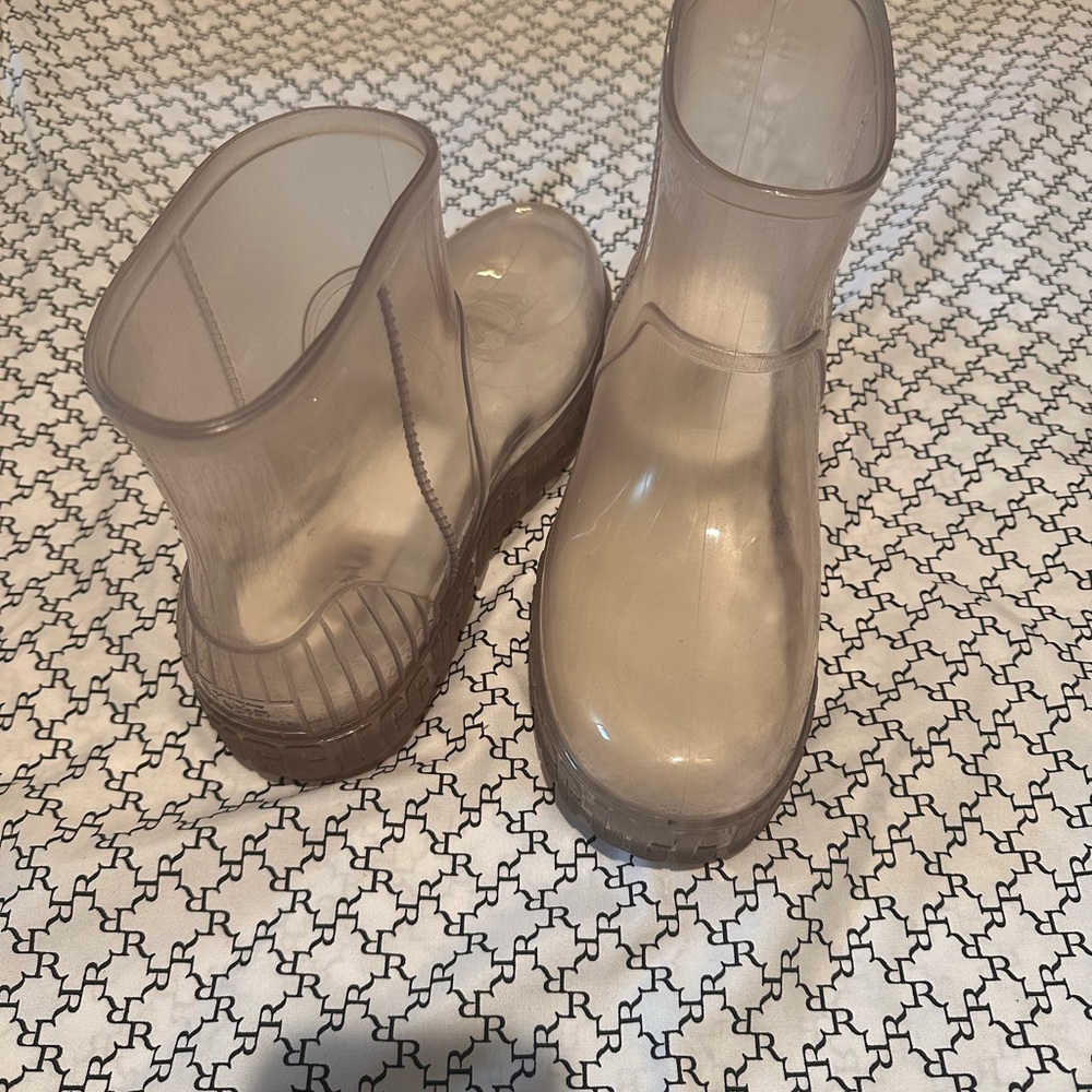 Transparent Women's Ankle Boots